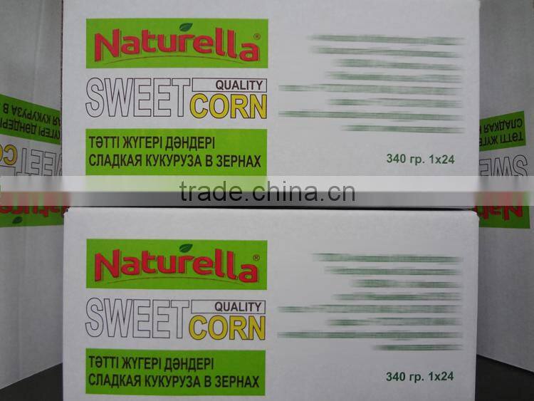 wholesale 340g Canned sweet corn Made in China