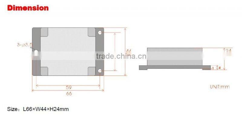 SCA116T Fast Response Single-Axes CAN BUS Type Inclinometer One Axes Tilt Sensor With CAN2.0 Output, Max Range +/-180deg