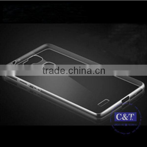 C&T Flexible Soft Gel Tpu Skin Slim Back Case Cover For Huawei Mate S