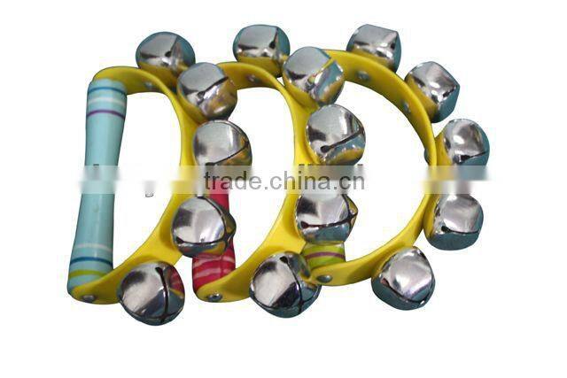 Multi colour wooden baby rattles