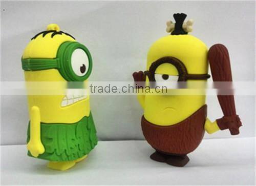 2015 NEW ARRIVAL Christmas gifts cartoon power bank 5200mah with high quality