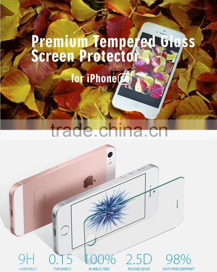 High Quality Tempered Glass Invisible Sticker for iPhone 5
