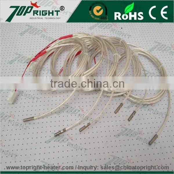 topright good quality pt100 RTD thermocouple with good serivce