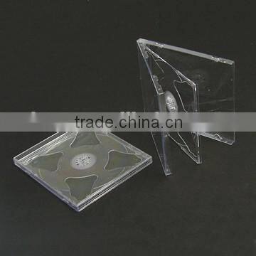 10.4mm Double Discs PS Jewel CD Case With Clear Tray
