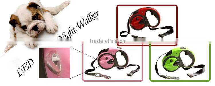 Chi-buy 15 ft LED Night Walker Retractable Dog Leash