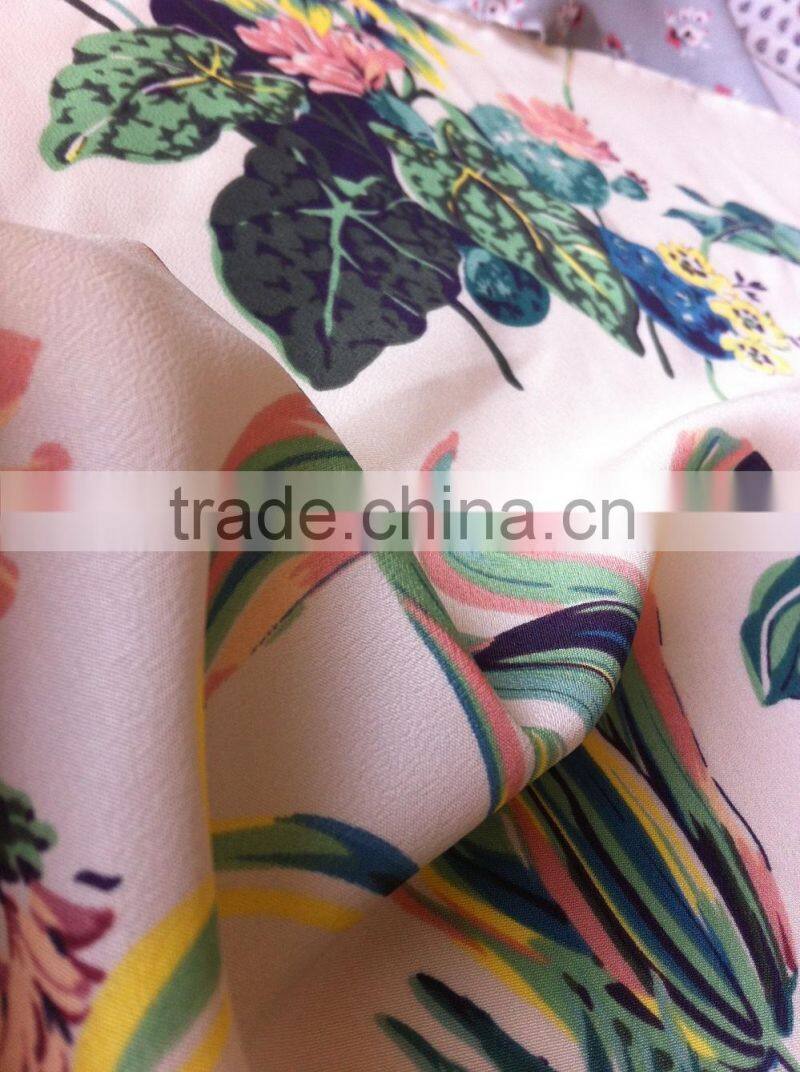 flower print fabric for women garments