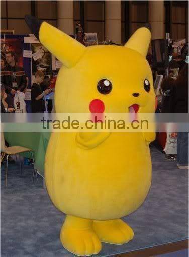 wholesale Cheap custom Pikachu Plush mascot Costume For Adult