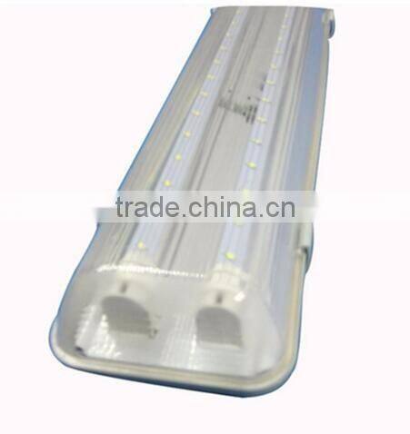 New Fitting T8 weatherproof IP65 Batten fitting 2x18w led tubes 1200mm 1.2m fixture batten