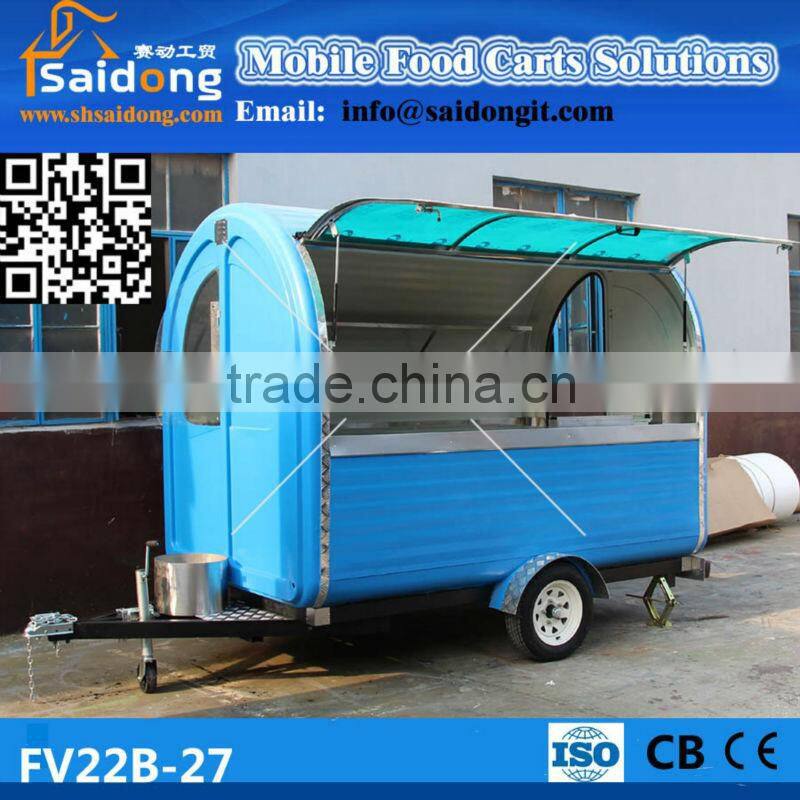 New Designed Multifunctional Street Mobile Food Van/ Mobile Food Trailer/ Food Truck