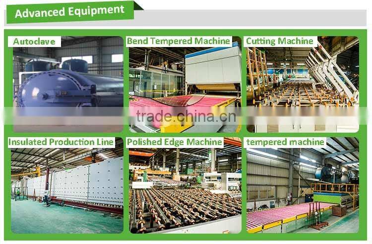 Customized laminate glass low iron, auto window glass