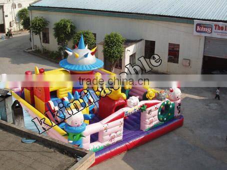 2013 hot sale inflatable fun city