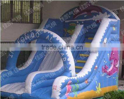 Ocean Theme inflatable water slide park equipment