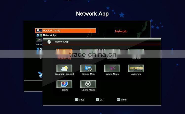 tv box A5S digital satellite TV reciever no dish support DVB-S2,wifi ,free porn video