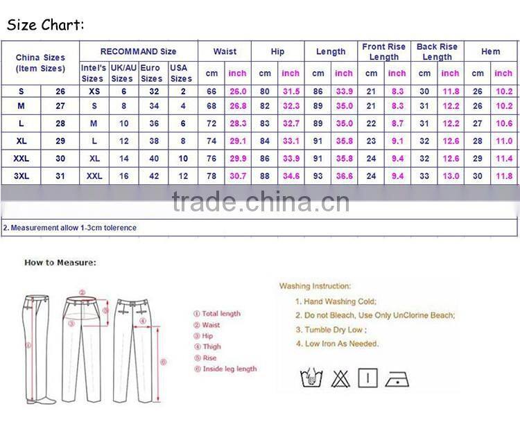 2016 Summer Fashion Women Ankle Length Pencil Pants High Waist Patch Destroyed Skinny Light Blue Jeans Woman