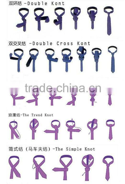 fashion strip tie latest design in high quality hot sale custom design