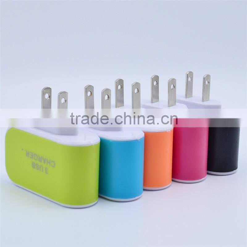 Universal New multi Usb Port travel charger,power adapter for phone tablet