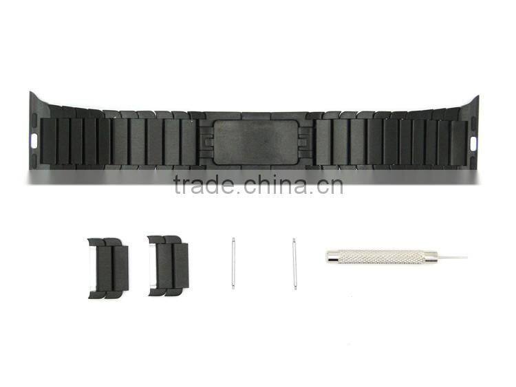 2016 Custom OEM logo business stainless steel watch band for apple