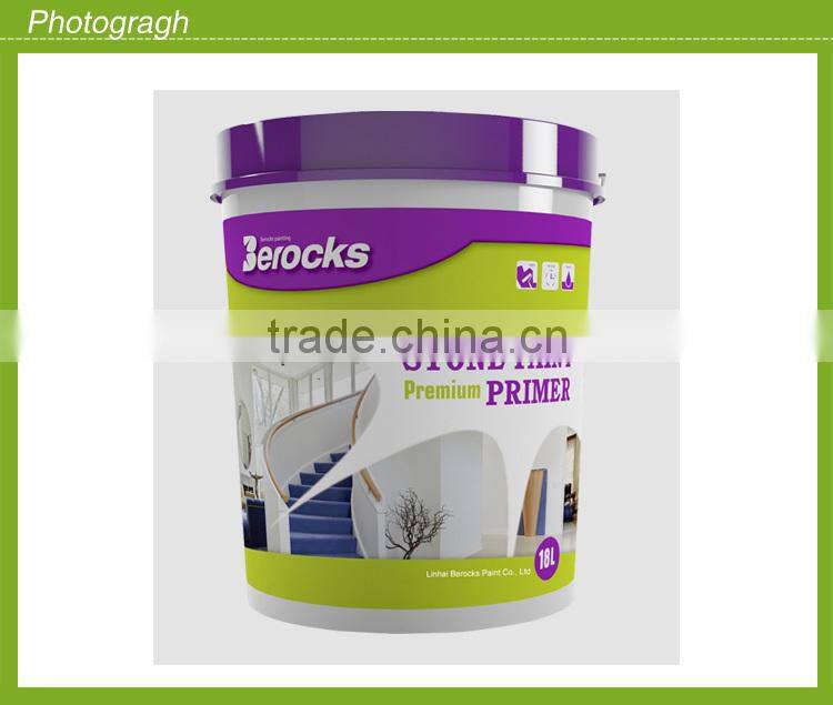 Water based non-toxic stone effect paint