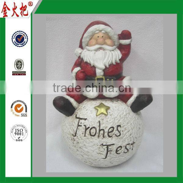 Direct Manufacturer christmas santa claus figurines outdoor