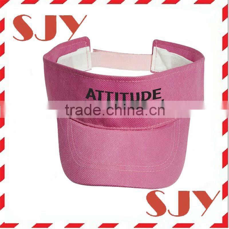 cotton brushed fabric custom wholesale kids sun hats