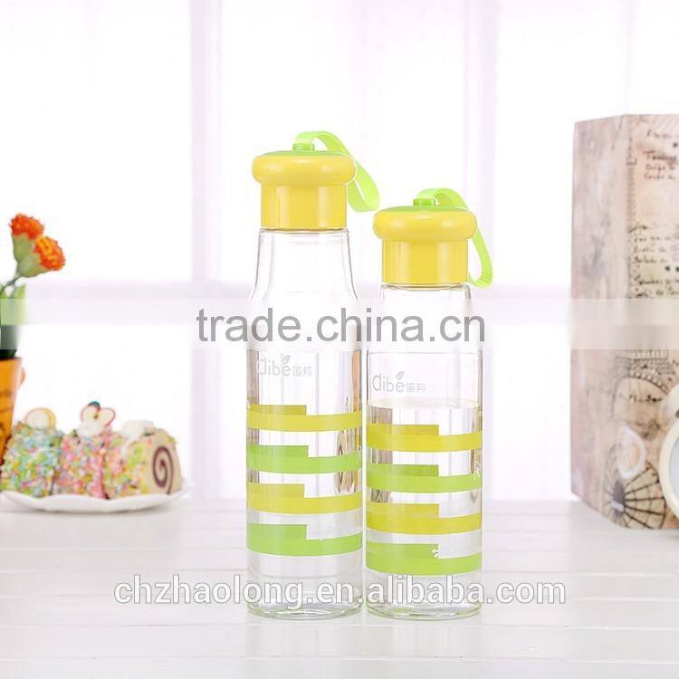 easy cleaning plastic water bottle with custom Logo