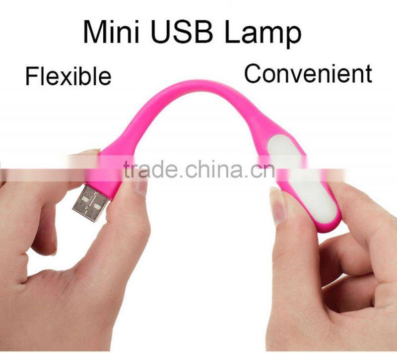 Flexible Mini portable USB Lamp For Power bank