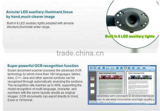 2013 the best selling products made in china a3 ocr document scanner