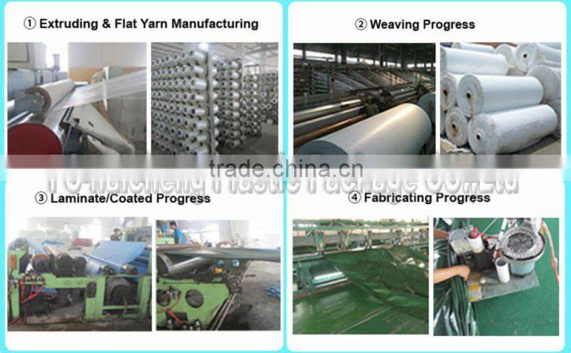 PE Tarpaulin Roll / Durable Coated PE Tarpaulin