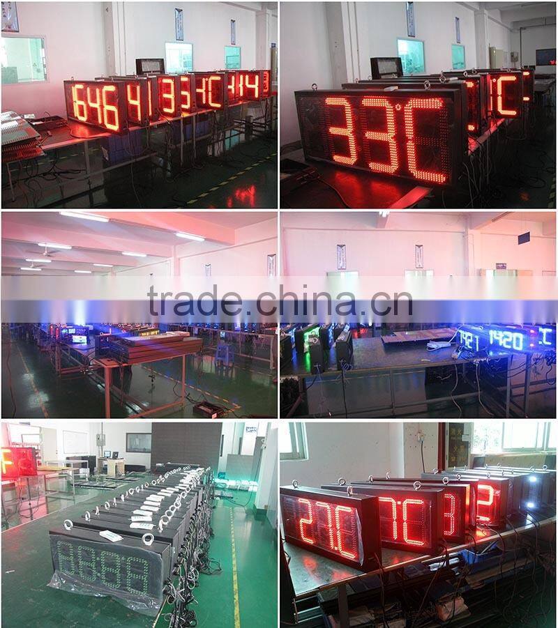 high quality digital calendar clock and temperature desktop