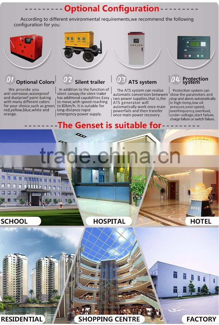 Super silent 640kw 800kva soundproof canopy type cummins engine generator set