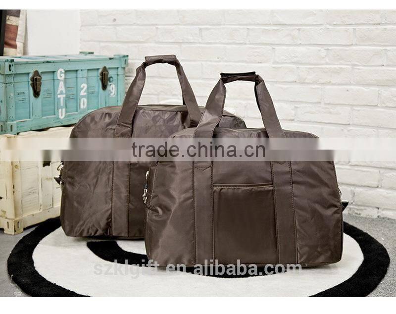 Plastic fancy travel bag made in China