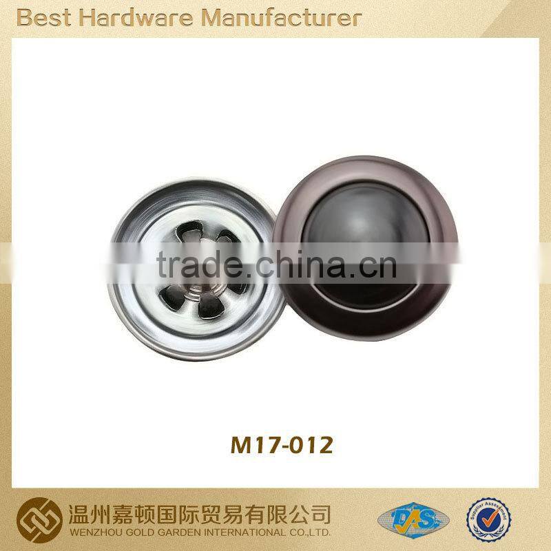 high quality 17mm custom metal press snap button for clothing shirts