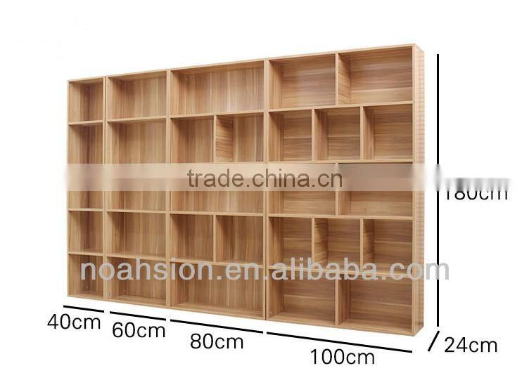 68 wood book shelf manufacturer in china