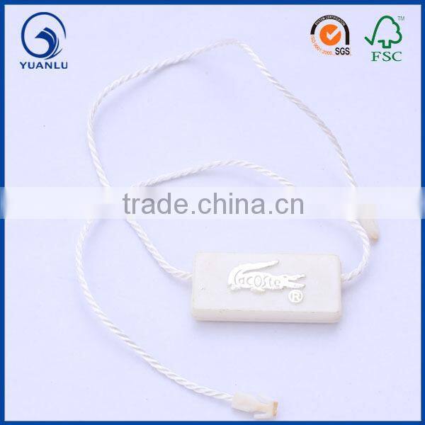 2014 Custom Seal tag, Black plastic tag and black nylon rope