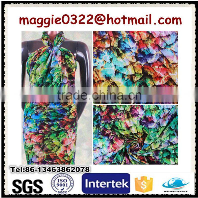 textiles fabric rayon for lady dress from China