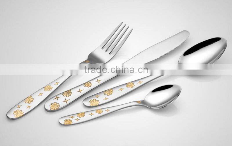 Excellent material stainless steel dinner spoon,dinner knife,dinner fork