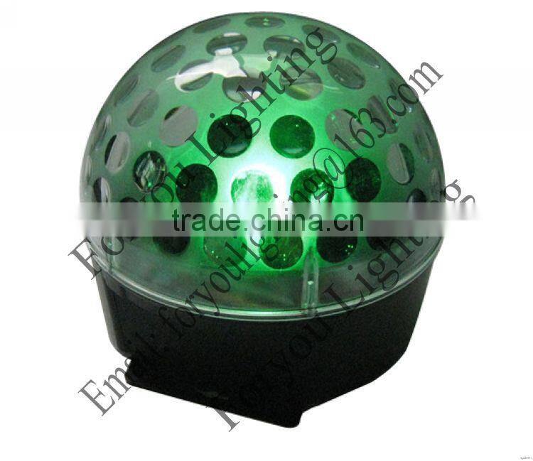 Durable new coming 6*1w rgbwap leds mini crystal magic ball effect light