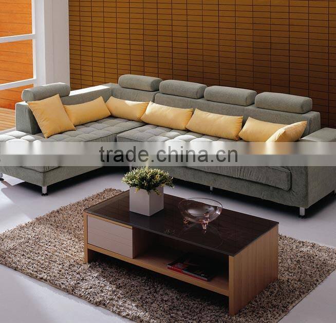 l shaped modular corner fabric sofas
