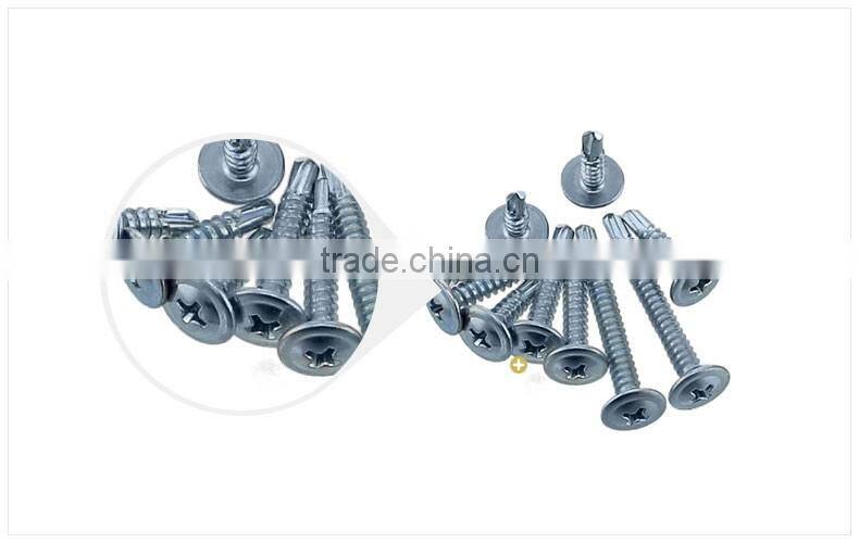 washer head seld drilling screw/stainless steel washer head self drilling screw