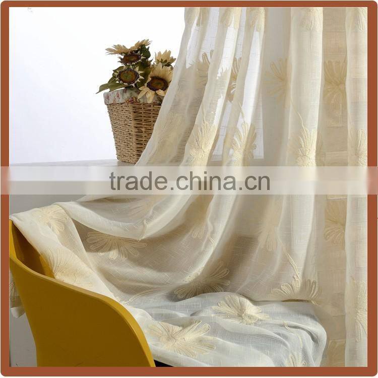 2016 Popular Luxury curtains drapes Embroidery curtain deisgn /Blackout Curtain Fabric
