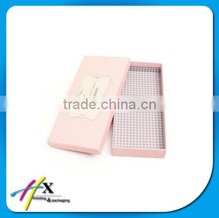 Bright yellow small plastic watch box with pillow