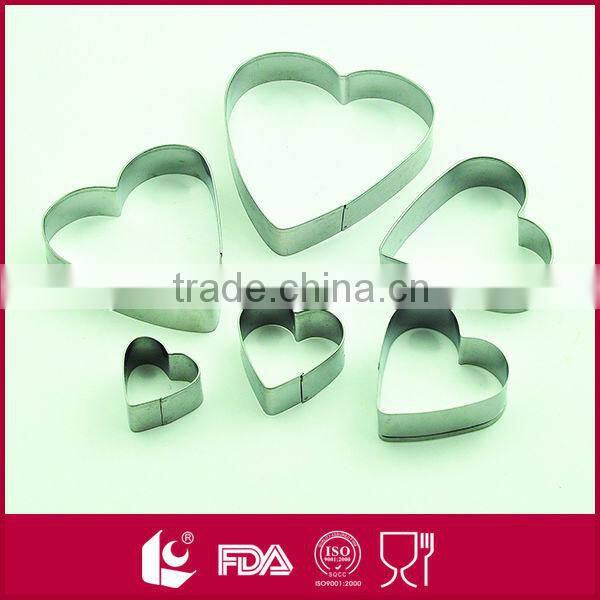 Star shaped cookie molds, 6pcs