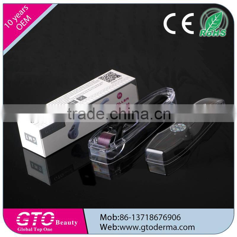 GTO dermaroller 540 needles Micro Needle Therapy System Skin Nurse 540 Derma Roller
