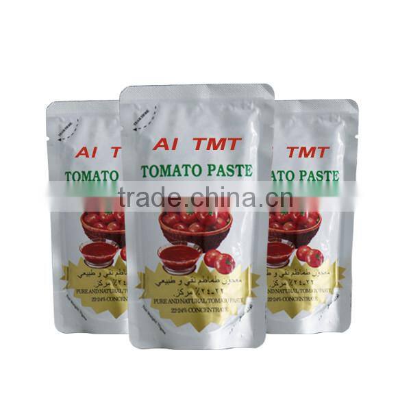 sachet tomato paste sachet tomato sauce sachet tomato ketchup sachet tomato puree