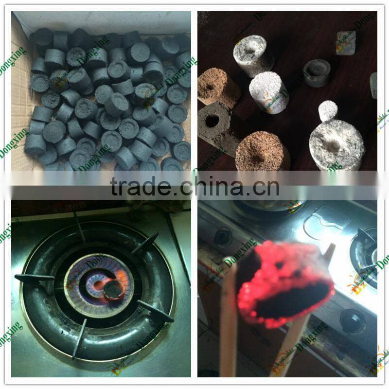 Ram type bbq shisha hookah charcoal briquette compressing machine