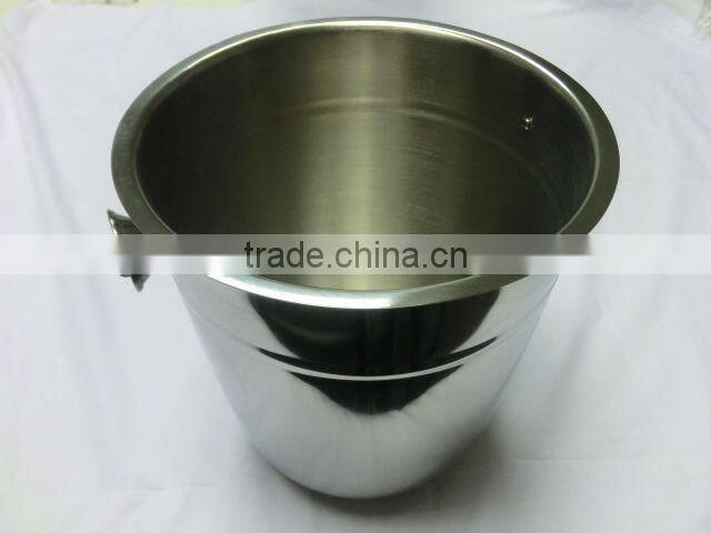 customized stainless steel bucket 20l, galvanised bucket