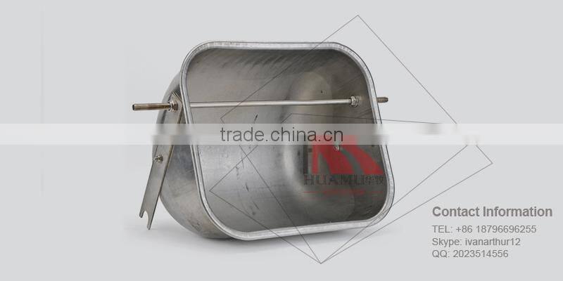 pig trough animal trough sliver 420*350*245 mm