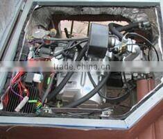 classic durable beautiful and comfortable passenger tricycle with gasoline engine