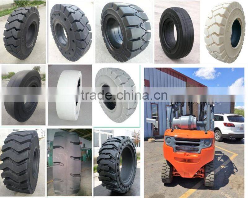 Best selling and popular 6.50-10 forklift solid tires for warehouse