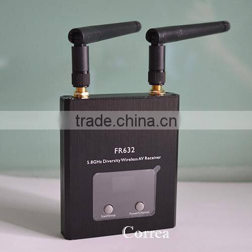 FPV System FR632 Diversity 5.8GHz 40CH Auto Scan LCD A/V Receiver